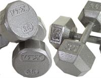 Iron Hex Dumbbells