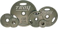 Troy Machined Interlocking Olympic Grip Weights