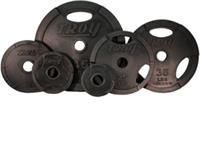 Troy Urethane Encased Interlocking Olympic Grip Weights