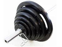 Troy USA Sports GP-R Rubber Encased Olympic Grip Plates