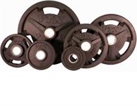 Troy VTX GO-VR Rubber Encased Olympic Grip Weights