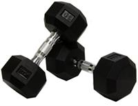 Troy VTX 8 Sided Urethane Encased Dumbbells