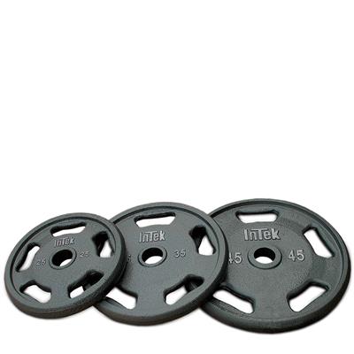 InTek Strength Cast Steel Olympic Plates