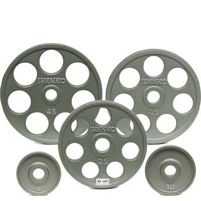 IVANKO OMEZH Olympic Machined E-Z Lift Plate Set