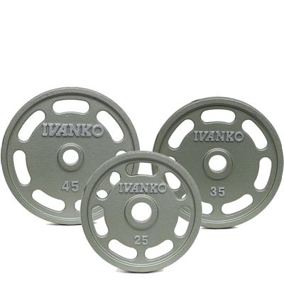 IVANKO OMEZS Olympic Machined E-Z Lift KG Plate Set