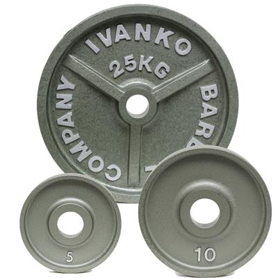 IVANKO OM KG Series Olympic Machined Plate Set