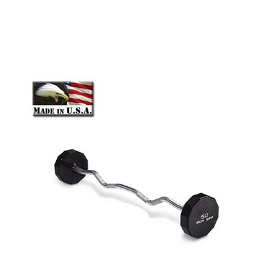 IRON GRIP Urethane EZ Curl Barbell