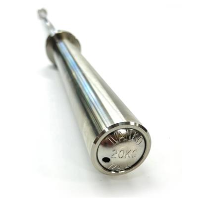 IVANKO OBS-20KG 28mm Stainless Steel Olympic Bar - Made In USA IVANKO OBS-20KG 28mm Stainless Steel Olympic Bar - Made In USA