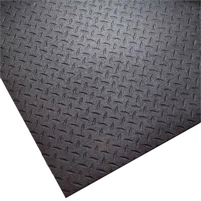 Rubber Gym Mat Diamond Plate Texture