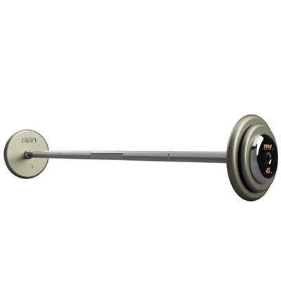 Troy Pro Style Gray Barbell Chrome End Cap