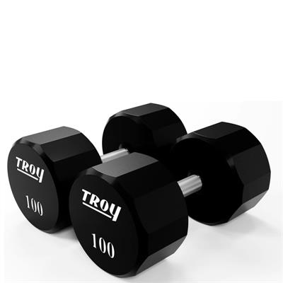 Troy Urethane 12 Sided Dumbbells