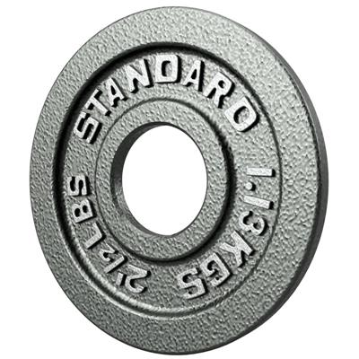 Troy USA Sports Gray Olympic Plates - 2.5LB