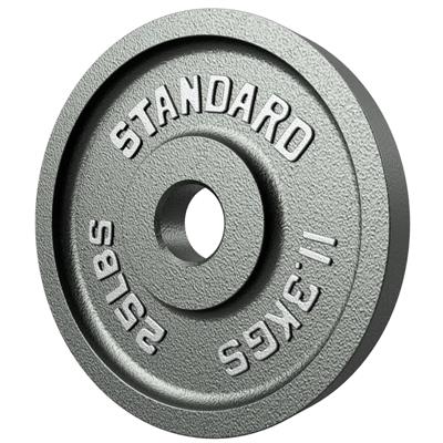 Troy USA Sports Gray Olympic Plates - 25LB