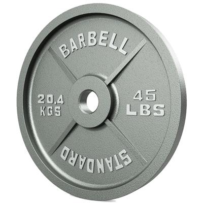 Troy USA Sports Gray Olympic Plates - 45LB