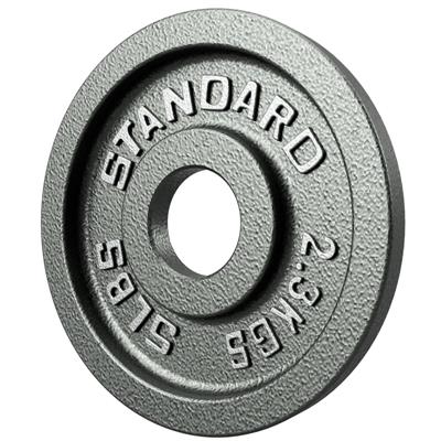 Troy USA Sports Gray Olympic Plates - 5LB