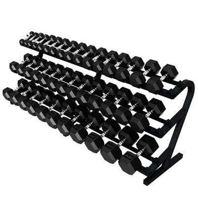 Troy USA Sports 6 Sided Rubber Encased Hex Dumbbells Troy USA Sports 6 Sided Rubber Encased Hex Dumbbells