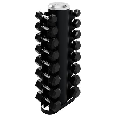 Troy USA Sports 6 Sided Rubber Encased Hex Dumbbells