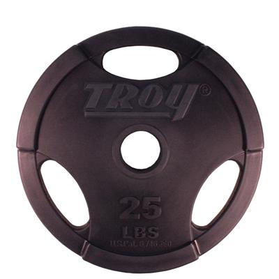 Troy Urethane Encased Interlocking Grip Plates - 25LB