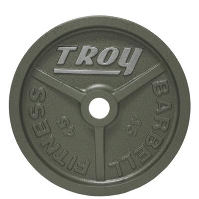 Troy High Grade Wide Flanged Olympic Plates - 45LB