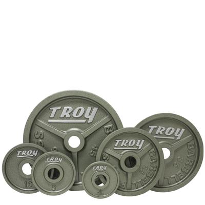 Troy High Grade Wide Flanged Olympic Plate Set Troy High Grade Wide Flanged Olympic Plate Set