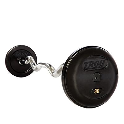 Troy Pro Style Rubber Encased Curl Bar