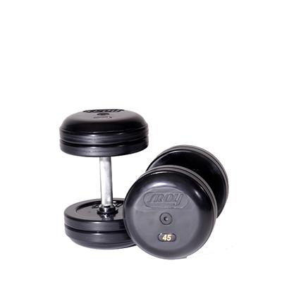 Troy Pro Style Rubber Encased Dumbbells Troy Pro Style Rubber Encased Dumbbells