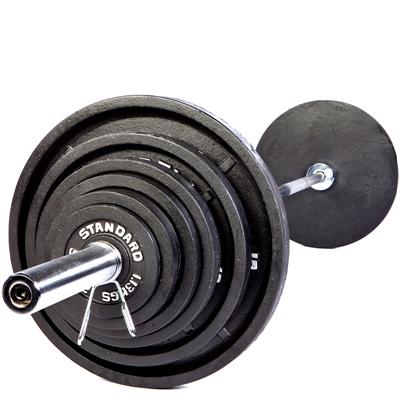 Troy USA Sports Black Olympic Weight Set
