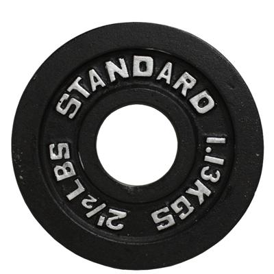 Troy USA Sports Black Olympic Plates - 2.5LB