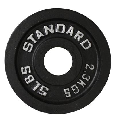 Troy USA Sports Black Olympic Plates - 5LB