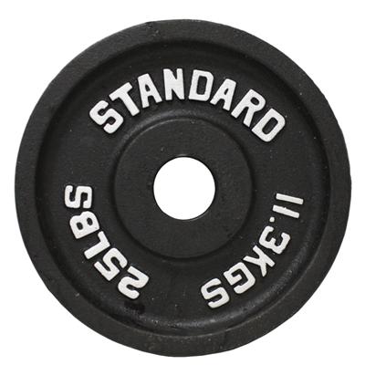 Troy USA Sports Black Olympic Plates - 25LB