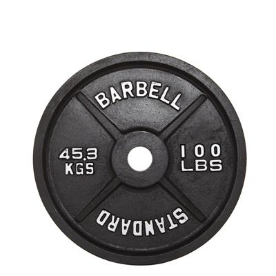  Troy USA Sports Black Olympic Plates - 100LB