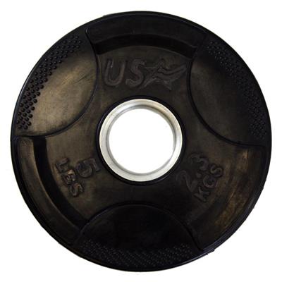 Troy USA Sports GP-R Rubber Encased Olympic Grip Plate