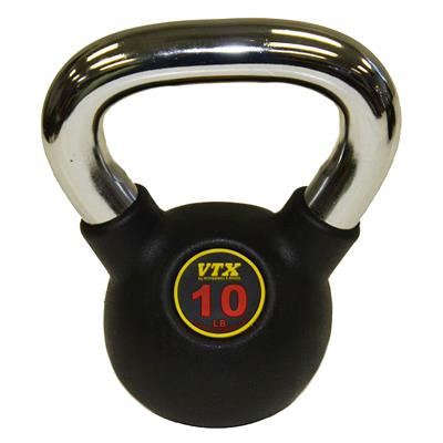 Troy VTX Club Kettlebell Commercial Grade Rubber Encased - 10LB