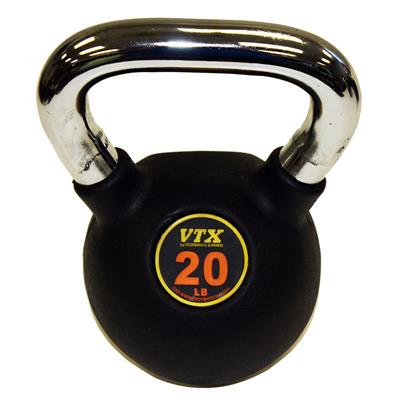 Troy VTX Club Kettlebell Commercial Grade Rubber Encased - 20LB