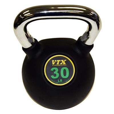 Troy VTX Club Kettlebell Commercial Grade Rubber Encased - 30LB