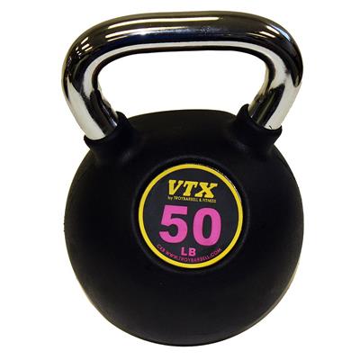 Troy VTX Club Kettlebell Commercial Grade Rubber Encased - 50LB