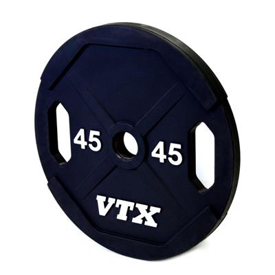 Troy VTX GO-VU Urethane Encased Olympic Grip Plate