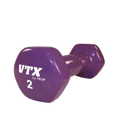 Troy VTX Premium Vinyl Dumbbells - 2LB Pair