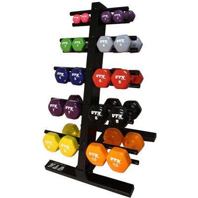 Troy VTX Premium Vinyl Dumbbell Set