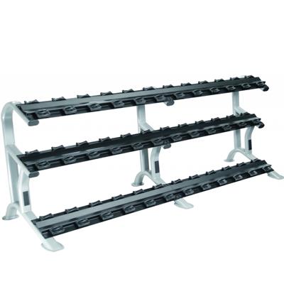 York ETS 3 Tier Pro Dumbbell Saddle Rack