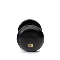 IVANKO RUB-EPR Rubber-Encased Dumbbells with Black Oxide Handles