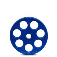 IVANKO ROEZH Rubber E-Z Lift Olympic Plates - 35LB Blue