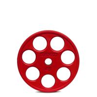 IVANKO ROEZH Rubber E-Z Lift Olympic Plates - 45LB Red