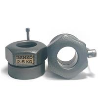 IVANKO CO-2.5KG Olympic Pressure Ring Collars - Gray