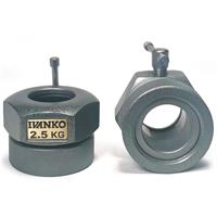 IVANKO CO-2.5KG Olympic Pressure Ring Collars - Gray