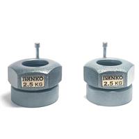 IVANKO CO-2.5KG Olympic Pressure Ring Collars - Gray