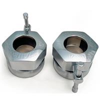 IVANKO COC-2.5KG Olympic Pressure Ring Collars - Chrome