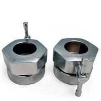 IVANKO COC-2.5KG Olympic Pressure Ring Collars - Chrome