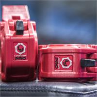 Lock-Jaw Pro 2 Barbell Olympic Collars - Red