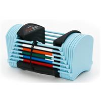 PowerBlock Sport 24 Adjustable Dumbbells Light Blue